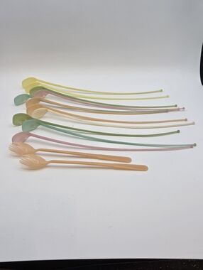 Vintage Tupperware Ice Tea Spoons and Sporks